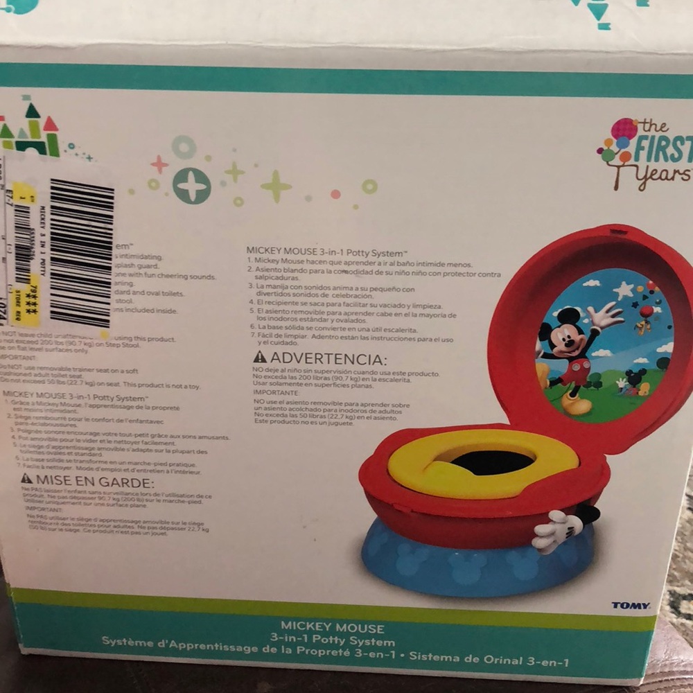 3-1 Mickey Mouse Toilet Training for Toddlers